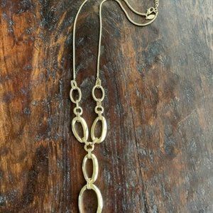 Chico's Gold Necklace, 20"